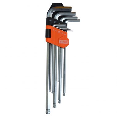 JOGO DE CHAVE ALLEN HEXAGONAL torx 9 PEÇAS LONGA